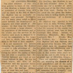Attorney Gilham Writes of Another Pioneer